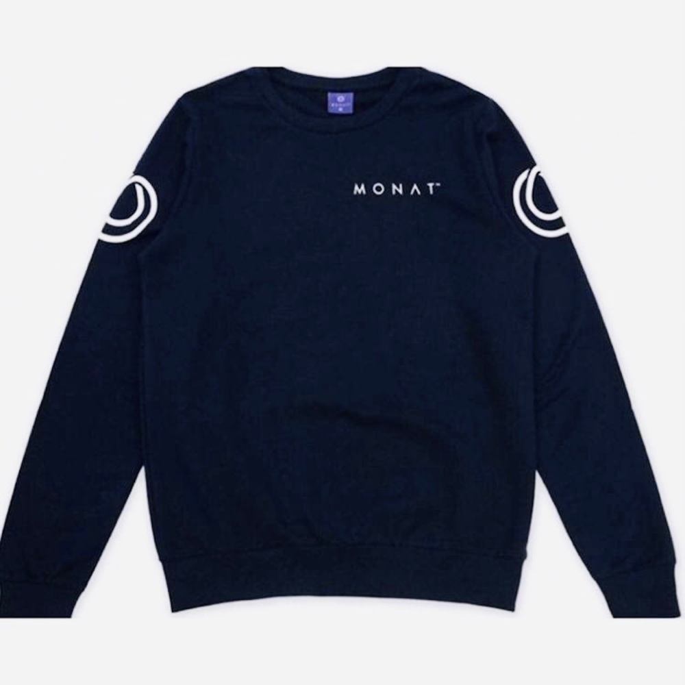 Monat Gear Classic Crewneck Navy Sweatshirt